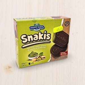 Happy Farm Snakis Pistacchio Senza Glutine (104g) - L'Angolo Salutare, Supermercato Senza Glutine Eboli