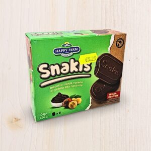 Happy Farm Snakis Nocciola Senza Glutine (104g) - Supermercato Eboli
