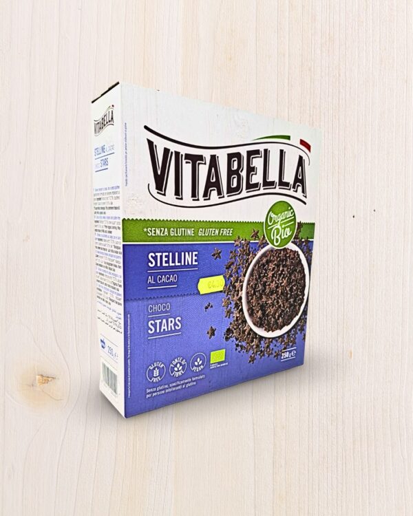Vitabella Stelline al Cacao Bio Senza Glutine - L'Angolo Salutare Eboli
