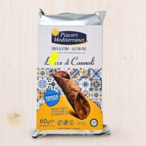 Piaceri Mediterranei Bucce di Cannoli Senza Glutine 60g L'Angolo Salutare - Supermercato Senza Glutine