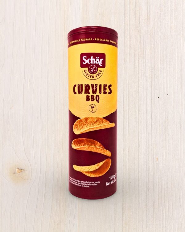 Schär Curvies BBQ Senza Glutine 170g L'Angolo Salutare - Supermercato Senza Glutine