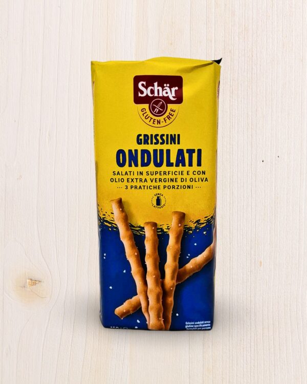 Schär Grissini Ondulati Senza Glutine 125g L'Angolo Salutare - Supermercato Senza Glutine